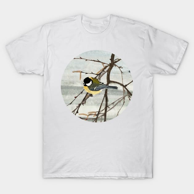 Great tit T-Shirt by KatherineBlowerDesigns